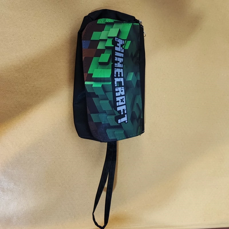 جامدادی برنزنتی 2 زیپ طرح بازی ماین کرافت کد 21