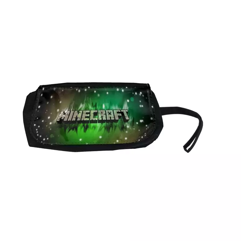 جامدادی برنزنتی 2 زیپ طرح بازی ماینکرافت کد Minecraft 12