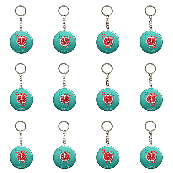 جاکلیدی طرح شب یلدا مجموعه 12 عددی کد yalda 2