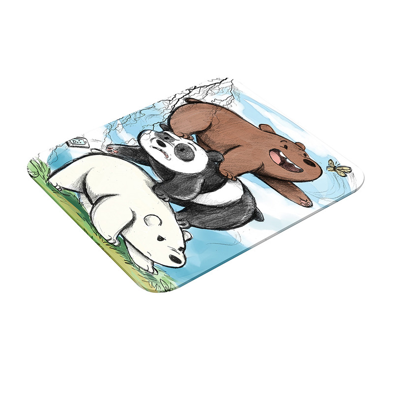ماوس پد طرح سه خرس ساده‌لوح کیوت مدل We Bare Bears: Baby Bears کد 2