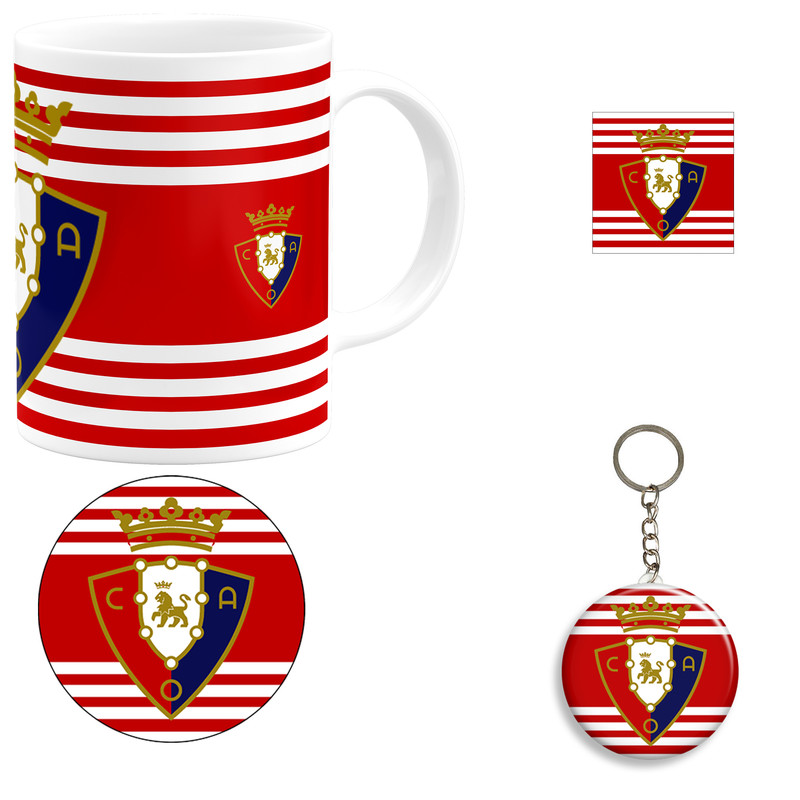 ست هدیه ماگ طرح باشگاه اوساسونا مدل Osasuna F.C کد A1