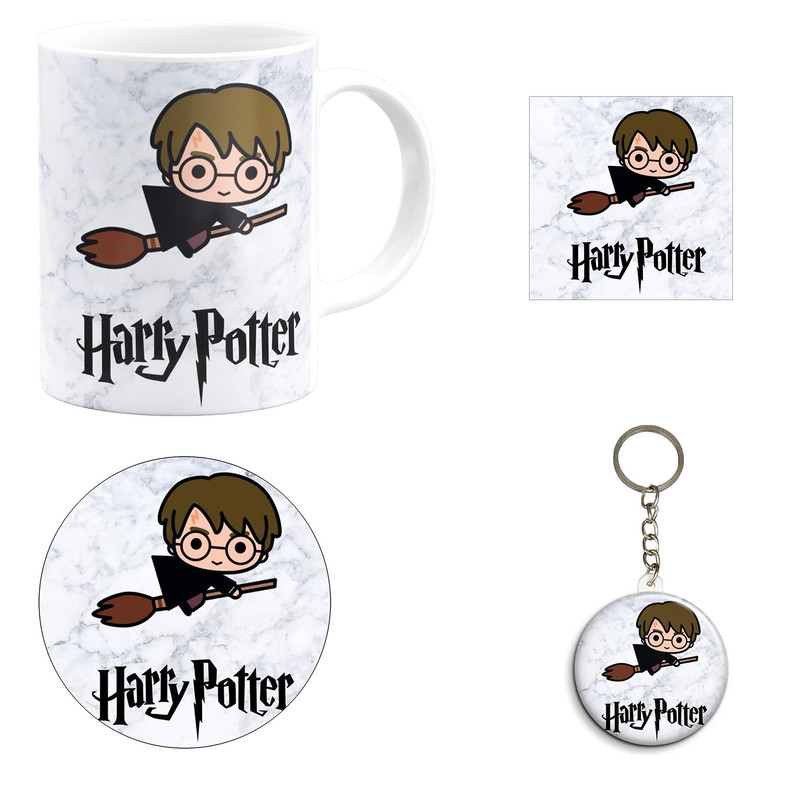 ست هدیه ماگ مدل هری پاتر طرح Harry potter کد A3