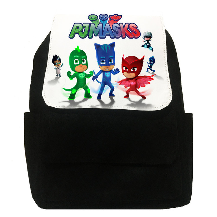 کوله پشتی طرح کارتون شب نقاب pg mask's کد A7