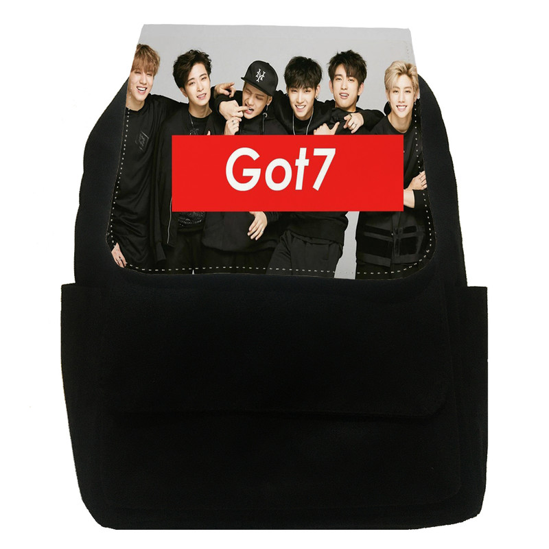 کوله پشتی طرح گات سون got7 کد pg10