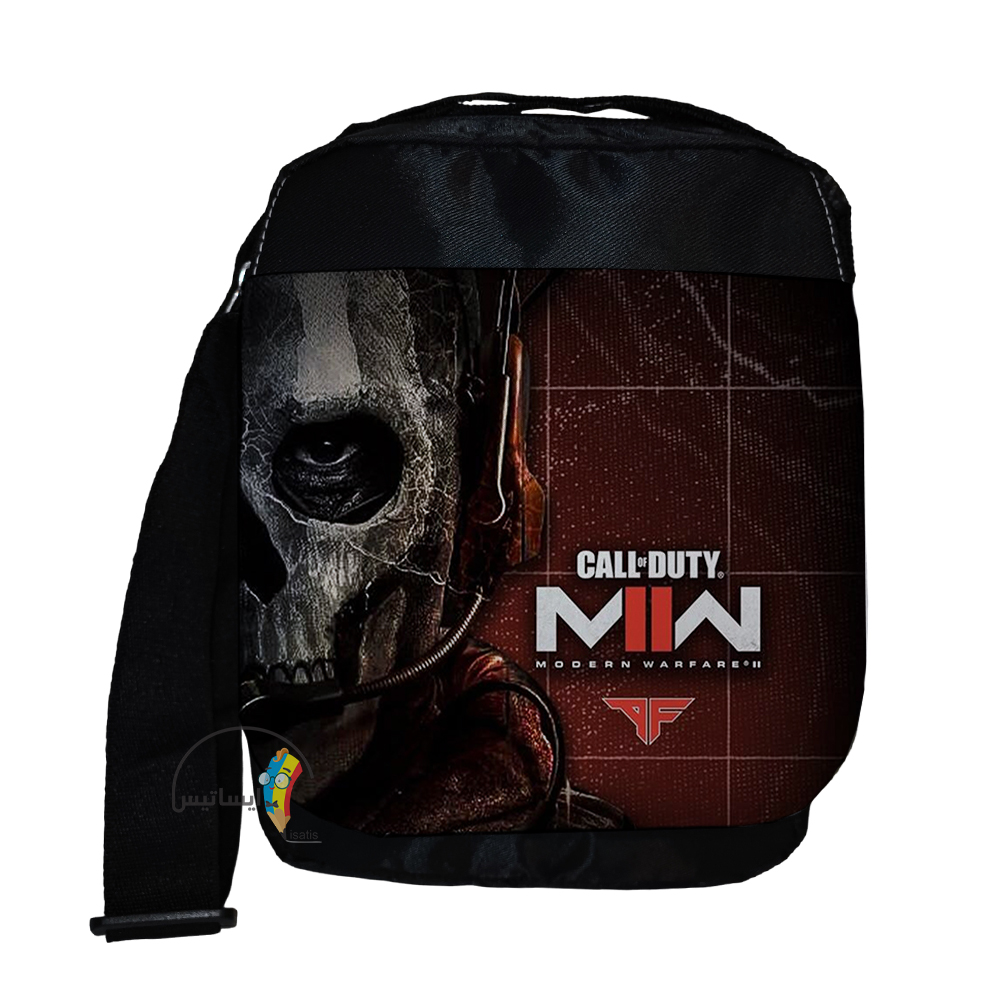 کیف دوشی سایز بزرگ مدل بازی کال اف دیوتی طرح Call of Duty کد A6