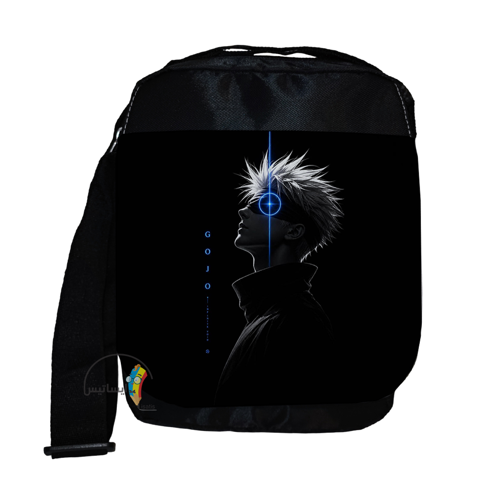 کیف دوشی سایز بزرگ مدل جوجوتسو کایسن طرح Jujutsu Kaisen کد A7