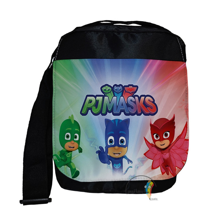 کیف دوشی سایز بزرگ طرح انیمیشن شب نقاب مدل Pj Masks کد A1