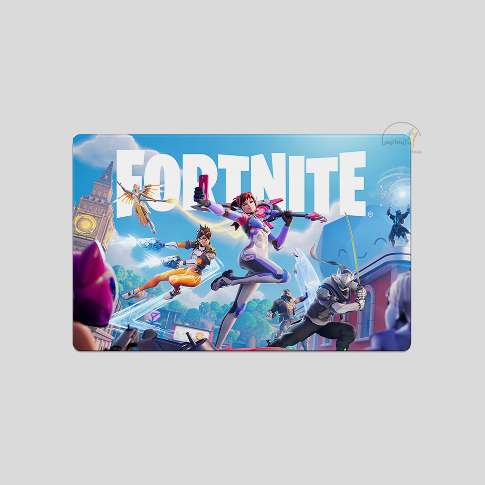 موس پد گیمینگ طرح بازی Fortnite مدل فورتنایت کد ماوس پد G1