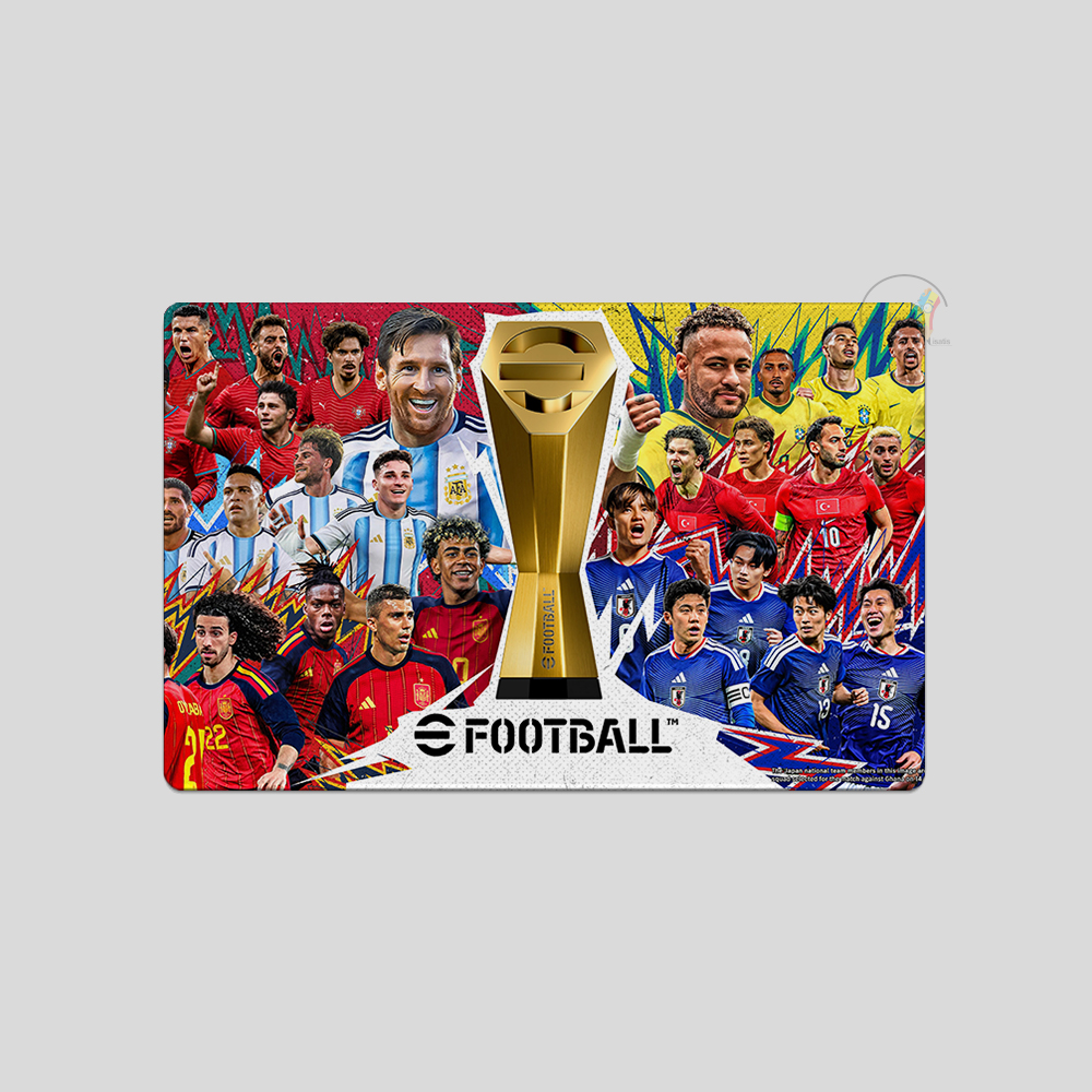 موس پد گیمینگ طرح eFootball 2026 مدل جام جهانی 2026 کد ماوس پد G1