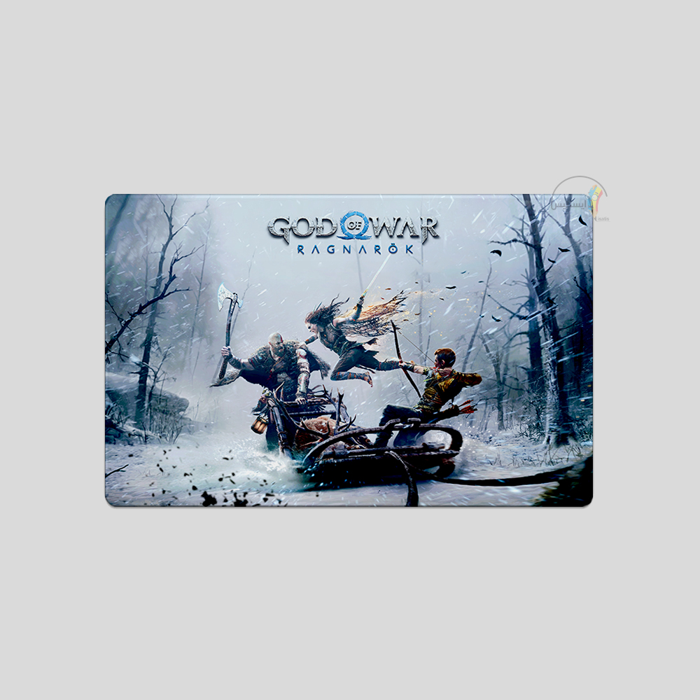 موس پد گیمینگ طرح بازی God of War Ragnarök مدل خدای جنگ کد ماوس پد G1