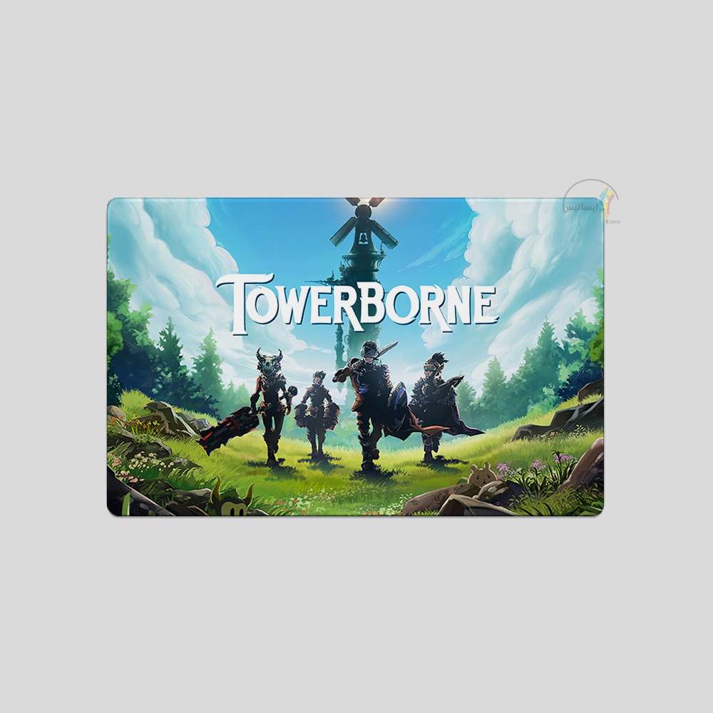 موس پد گیمینگ طرح بازی Towerborne مدل Gaming کد ماوس پد G1