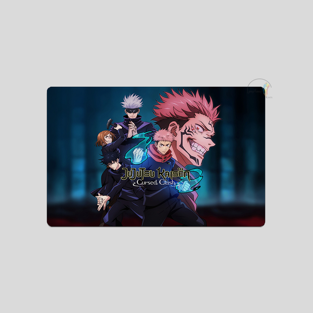 موس پد گیمینگ طرح بازی jujutsu kaisen مدل Gaming کد ماوس پد G1