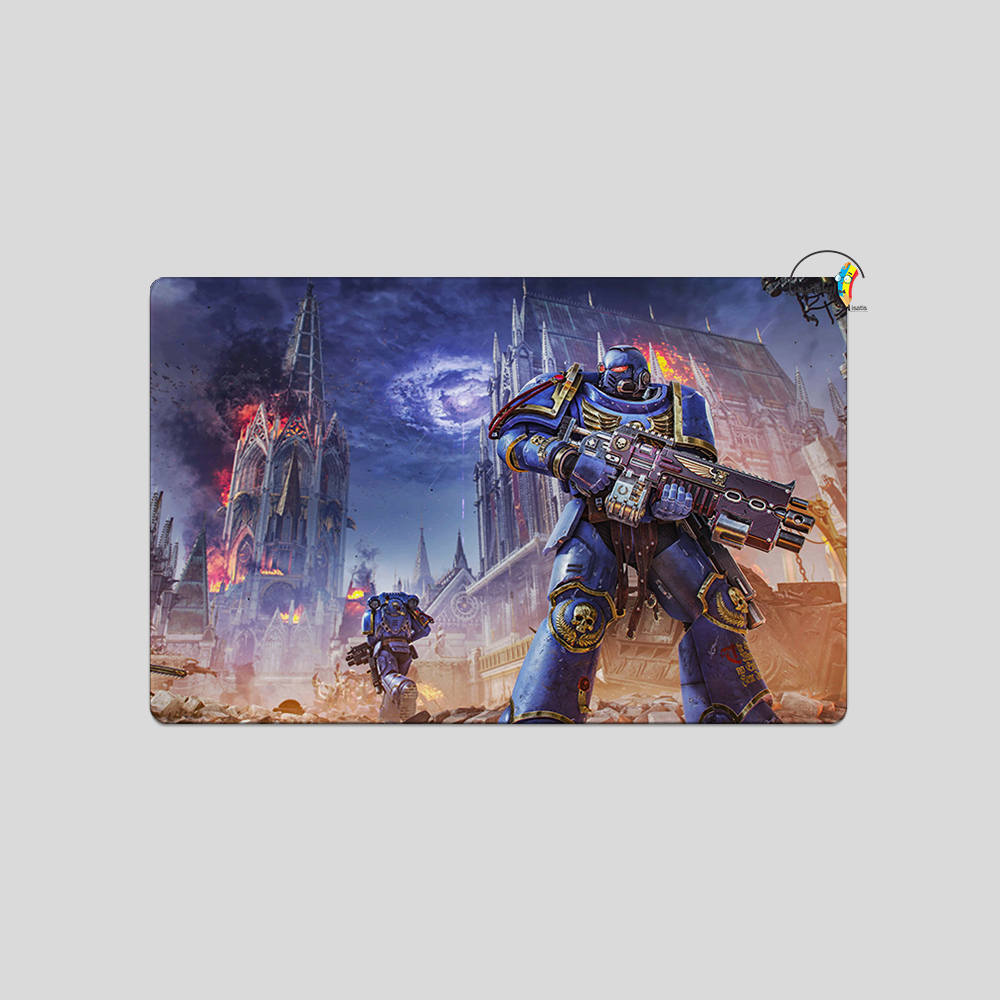 موس پد گیمینگ طرح بازی warhammer 40k space مدل Gaming کد ماوس پد G1