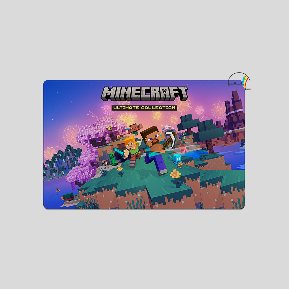 موس پد گیمینگ طرح بازی minecraft مدل Gaming کد ماوس پد G3