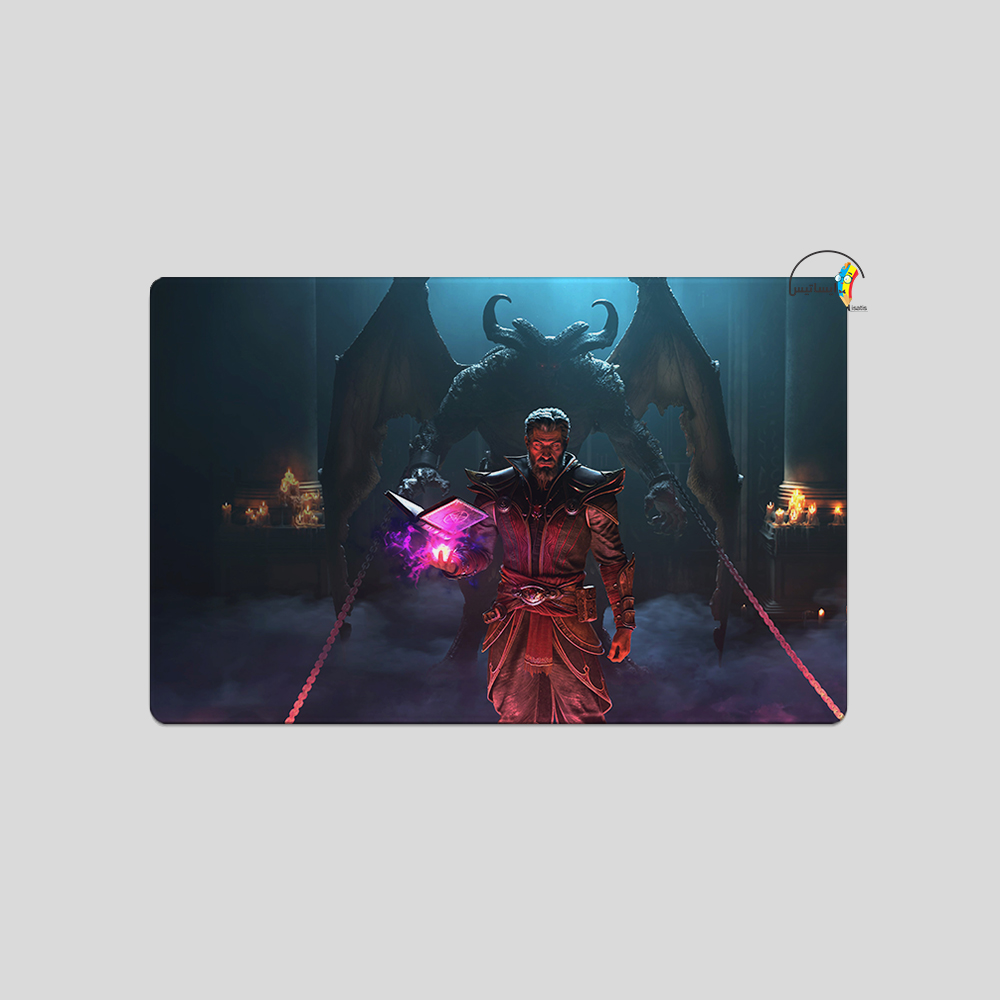 موس پد گیمینگ طرح بازی Diablo 2 مدل Gaming کد ماوس پد G1