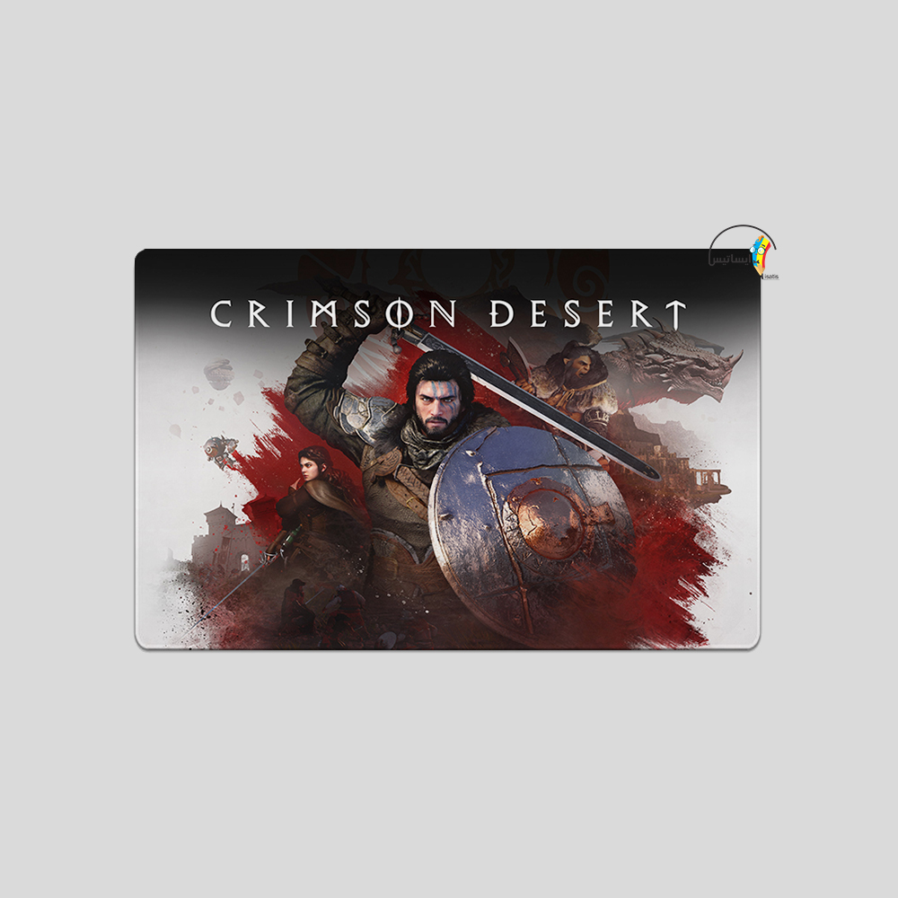 موس پد گیمینگ طرح بازی crimson desert مدل Gaming کد ماوس پد G1