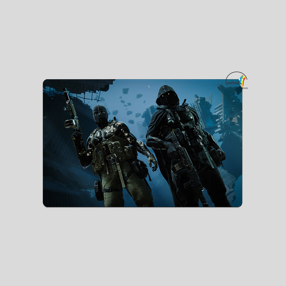 موس پد گیمینگ طرح بازی call of duty black مدل Gaming کد ماوس پد G2