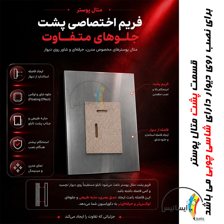متال پوستر طرح بازی Tomb Raiderمدل تامب رایدر کد A1