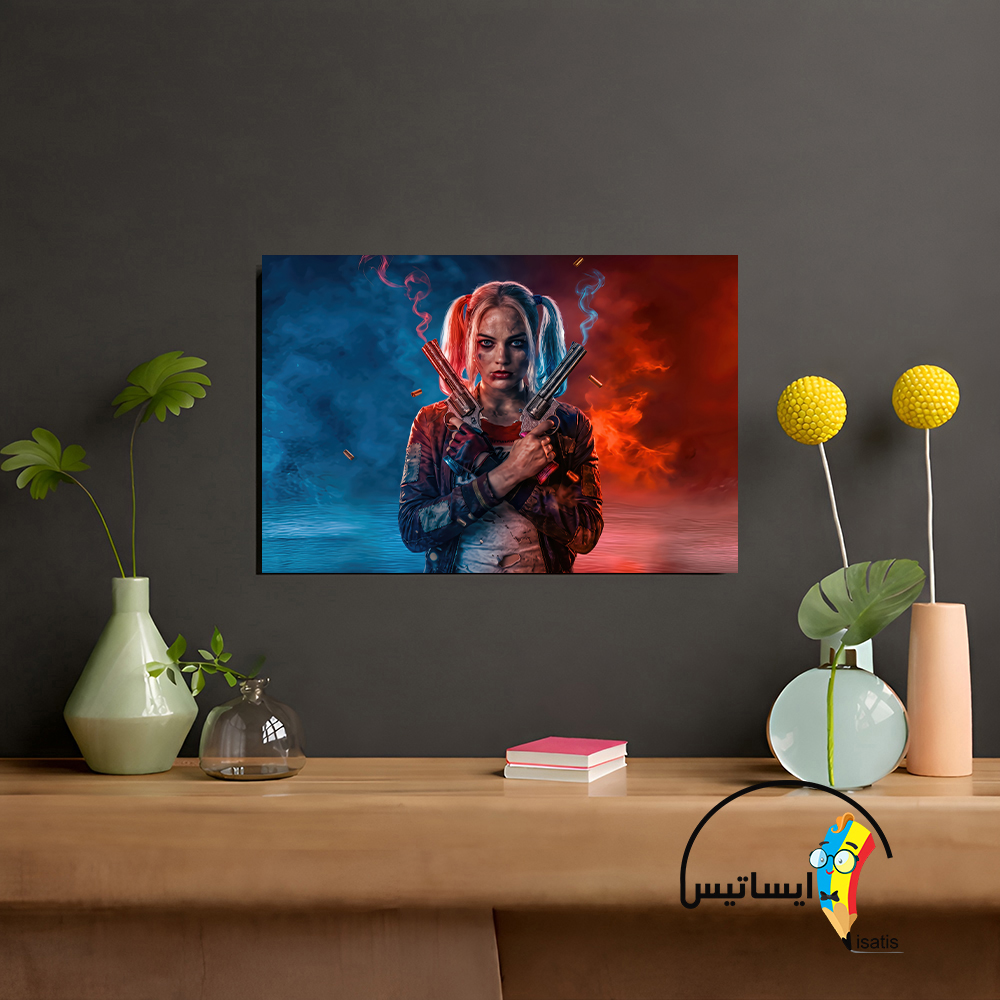 متال پوستر طرح هارلی کوئین Harley Quinn کد s2