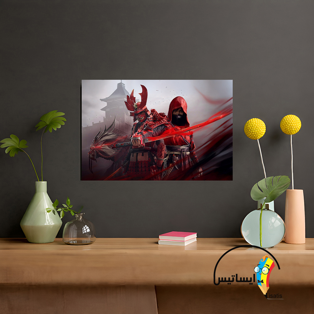 متال پوستر طرح بازی Assassin's Creed مدل اساسینز کرید کد A4