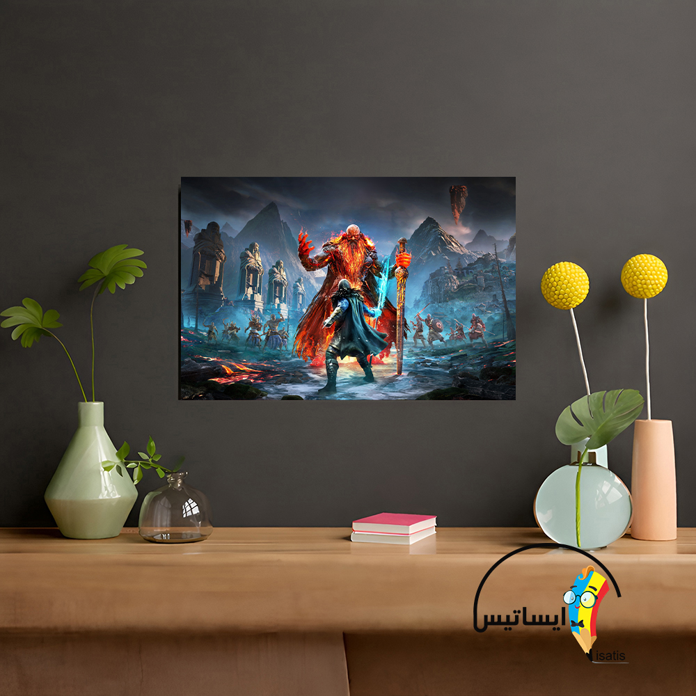 متال پوستر طرح بازی Assassin's Creed مدل اساسینز کرید کد A5