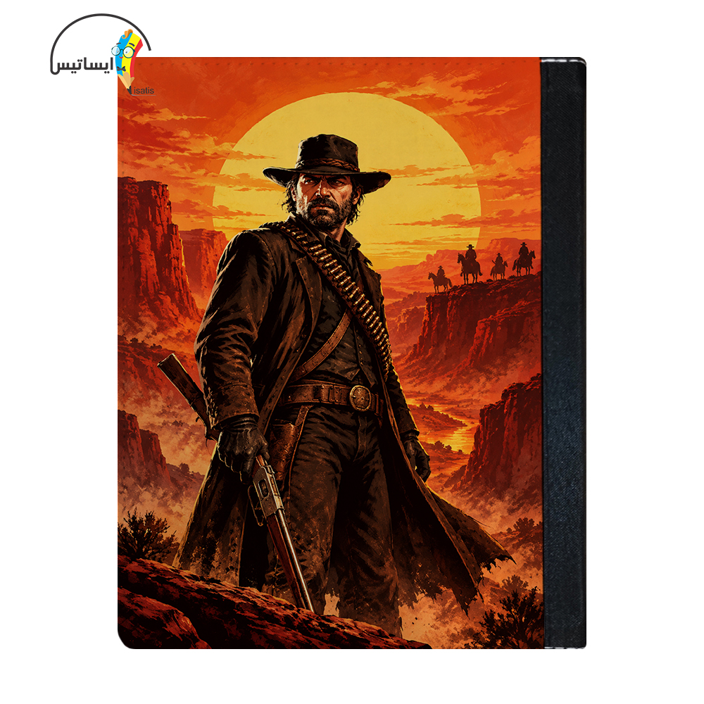 کلاسور طرح رد دد ریدمپشن مدل Red Dead Redemption کد A2