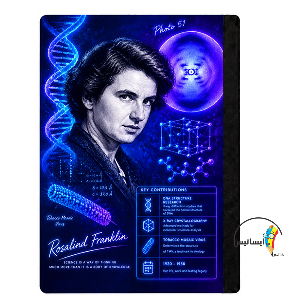 کلاسور طرح روزالیند فرانکلین مدل Rosalind Franklin کد X1