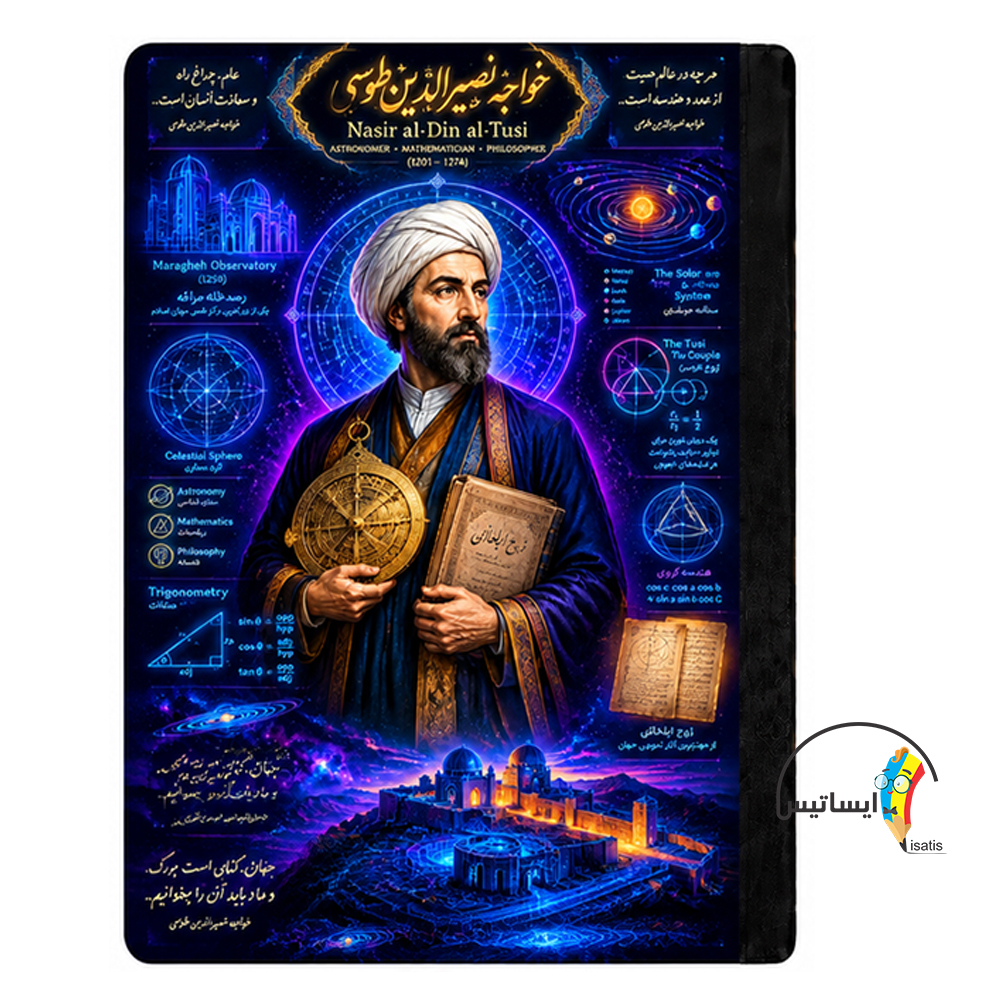 کلاسور طرح خواجه نصیرالدین طوسی مدل Nasir al-Din al-Tusi کد X1