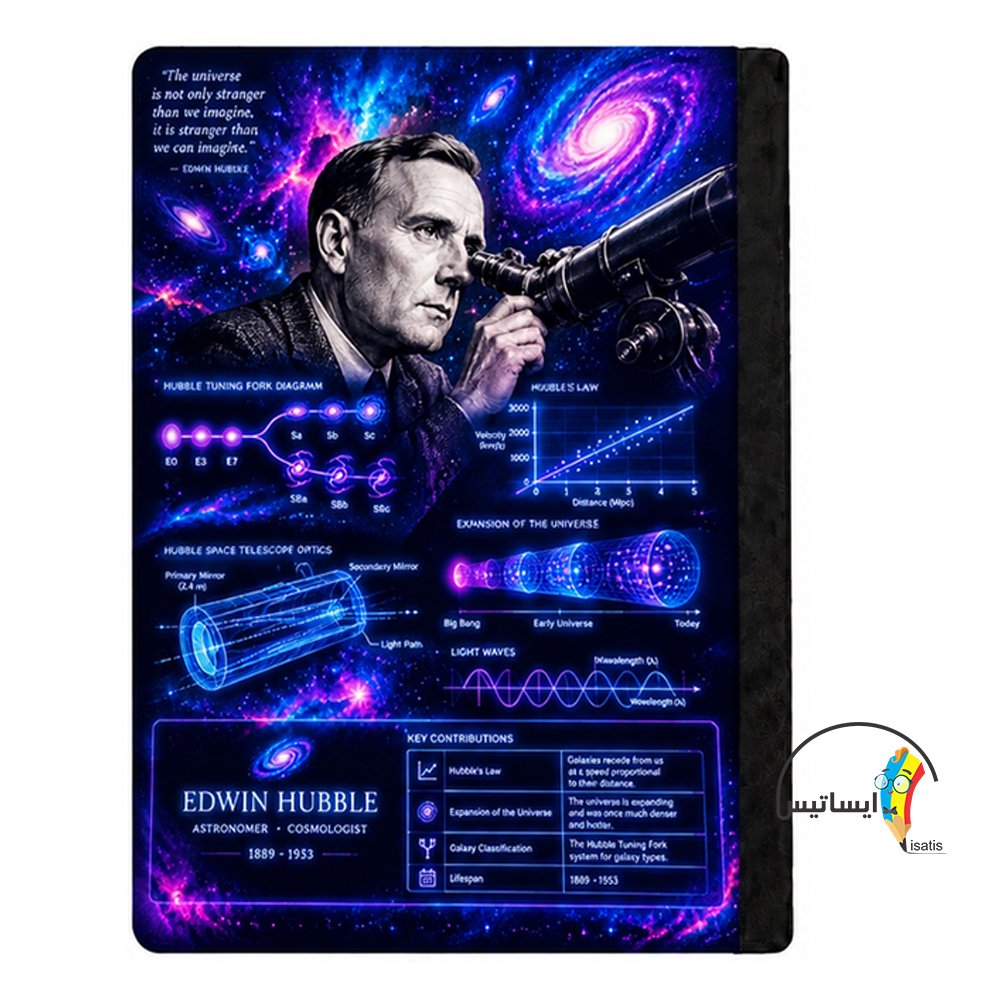 کلاسور طرح ادوین هابل مدل Edwin Hubble کد X1