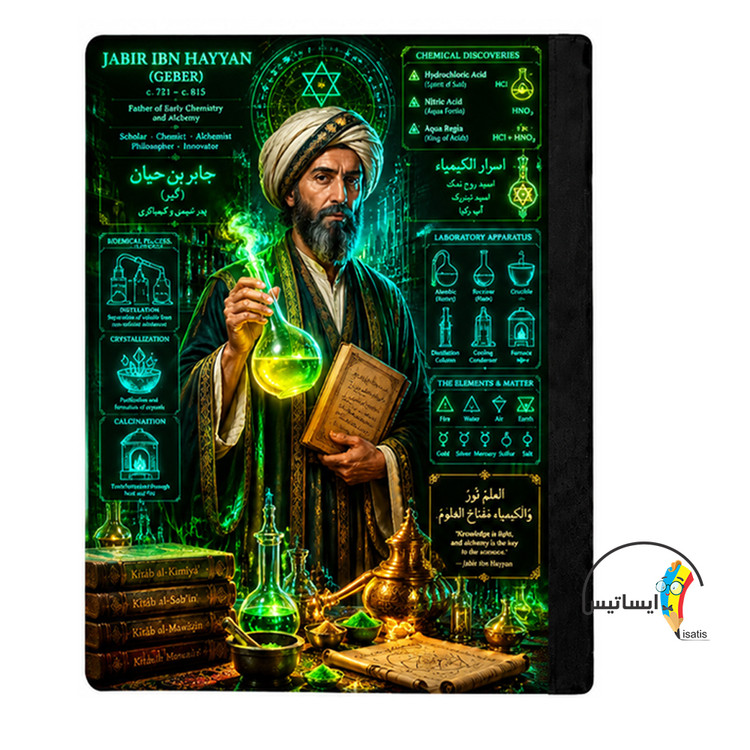 کلاسور طرح جابر بن حیان مدل Jabir ibn Hayyan کد X1