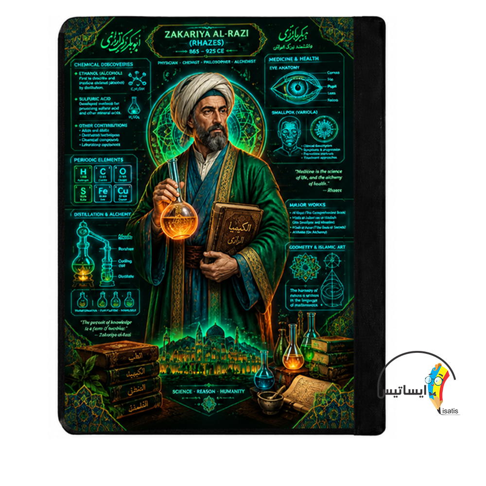 کلاسور طرح زکریای رازی مدل Abu Bakr al-Razi کد X1