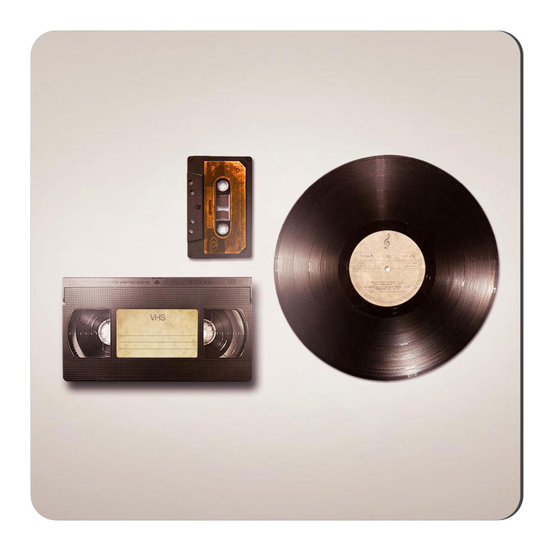 مگنت طرح صفحه گرامافون،نوار کاست،نوار VHS کد کد A42