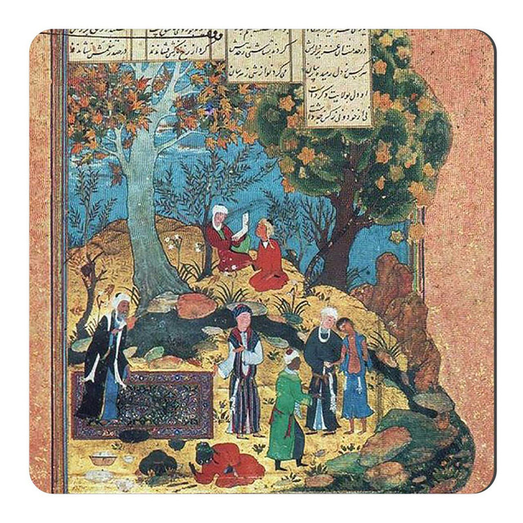 مگنت یخچال طرح نگارگری ایرانی کد A84