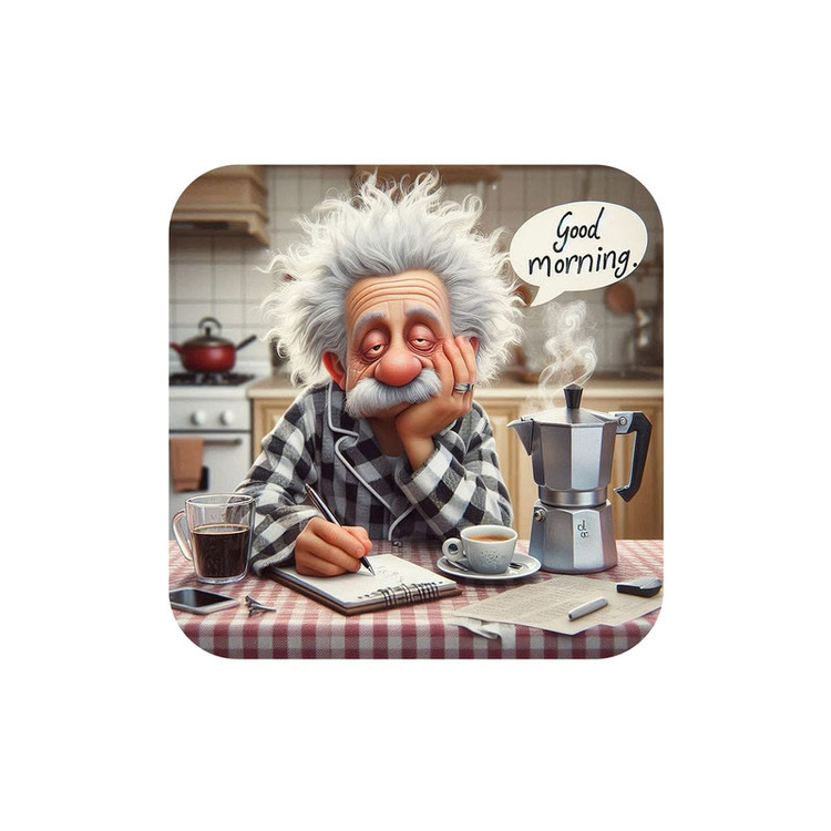 مگنت یخچال مدل صبحانه و انیشتین کد A88