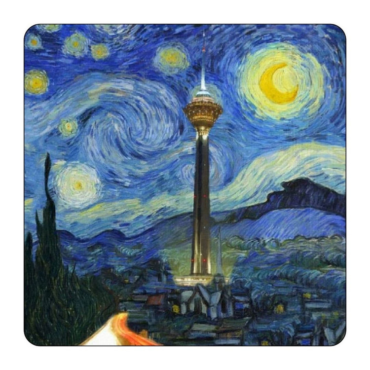 مگنت یخچال مدل تهران و برج میلاد کد ۰۰۲ کد A140