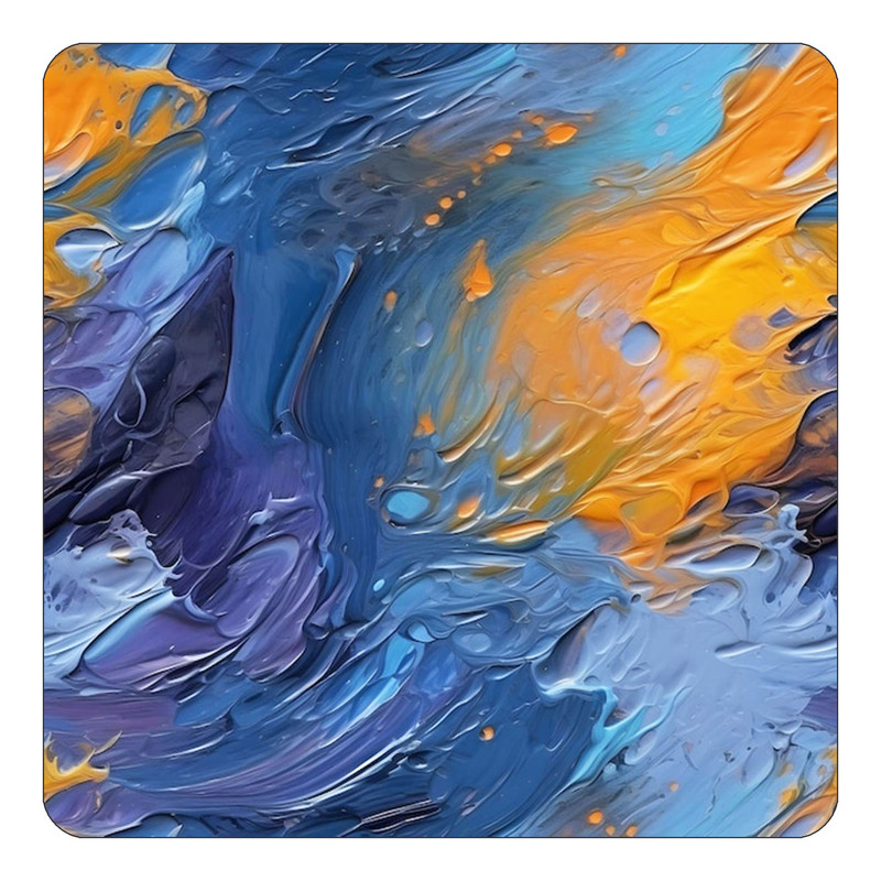 مگنت طرح نقاشی رنگ روغن مدل A166