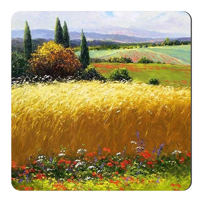 مگنت طرح نقاشی مزرعه گندم کد A223