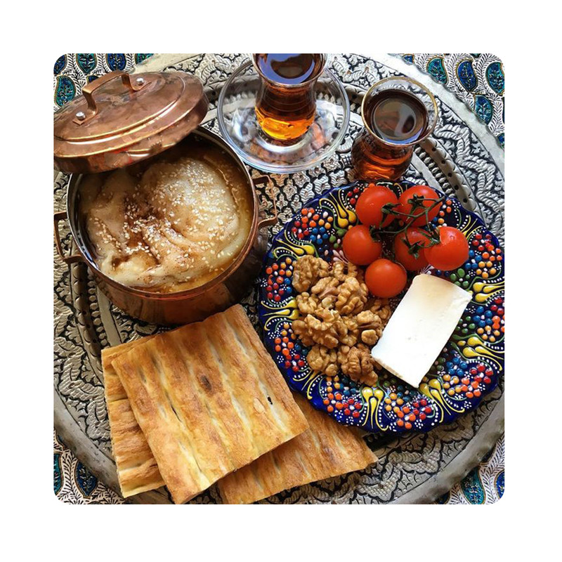 مگنت طرح صبحانه سنتی کد A250