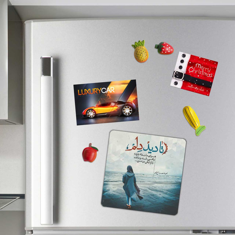 مگنت یخچال طرح شعرگرافی امید صباغ نو کد A362