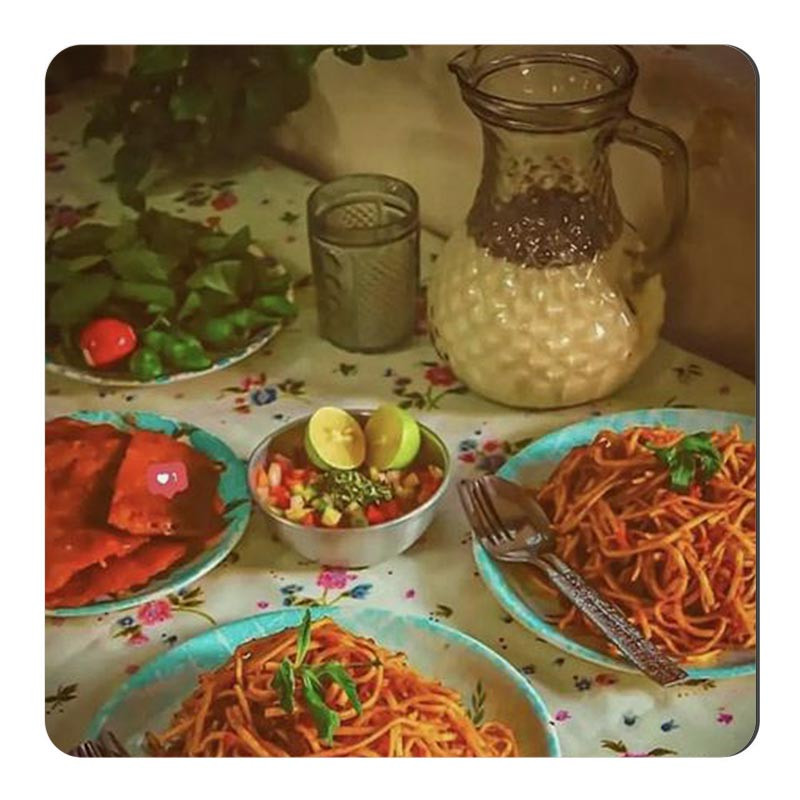 مگنت مدل  میز غذا نوستالوژی  کد A382
