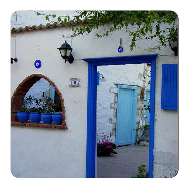 مگنت مدل خانه مدیترانه ای کد A414