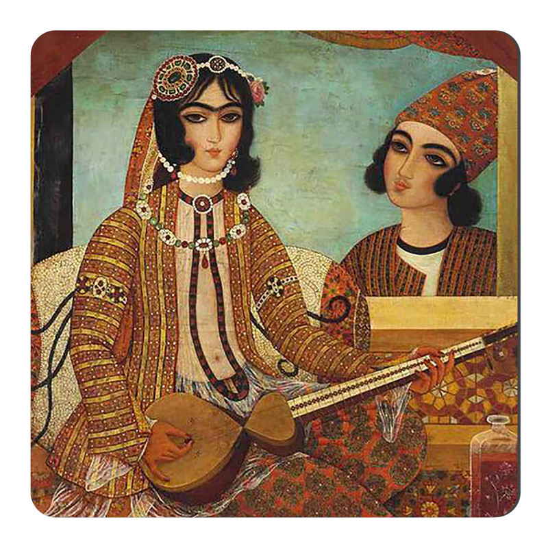 مگنت طرح خاتون تار نواز کد A465