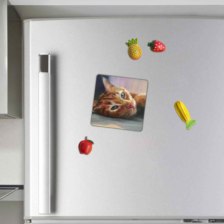 مگنت طرح نقاشی گربه کد A468