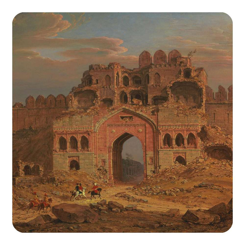 مگنت طرح نقاشی رنگ روغن مدل A490