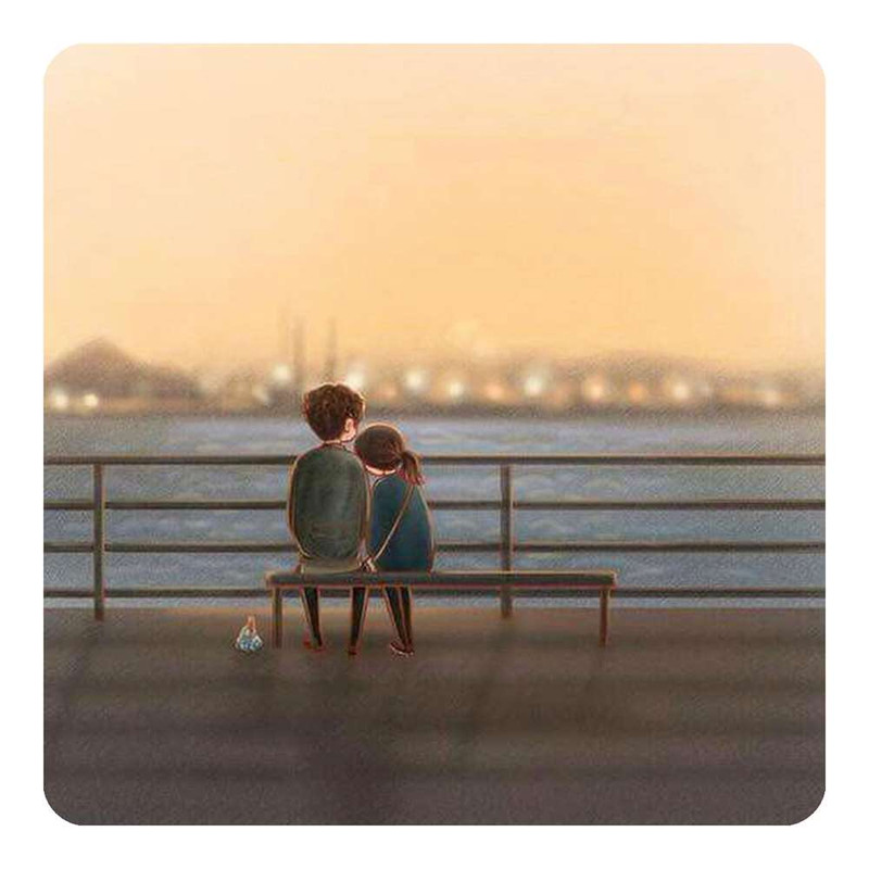مگنت طرح عاشقانه کارتونی مدل A516