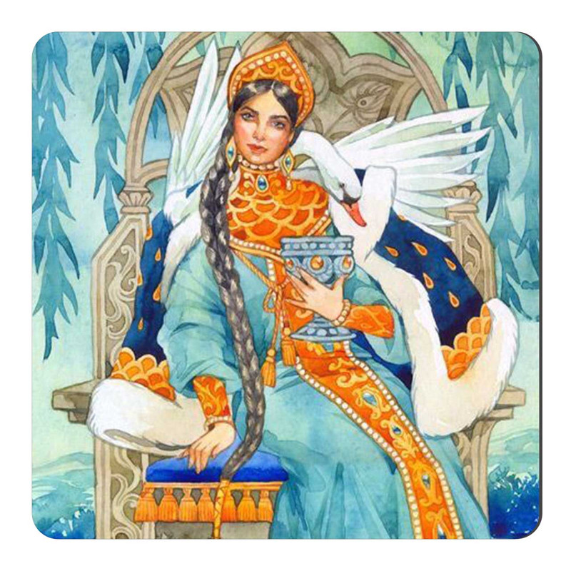 مگنت طرح نقاشی شاهزاده و قو کد A563
