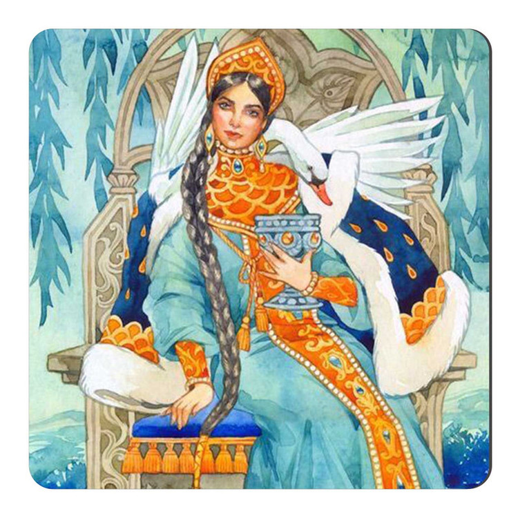 مگنت طرح نقاشی شاهزاده و قو کد A563