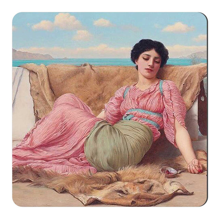 مگنت طرح نقاشی پرتره یک بانو کد A566