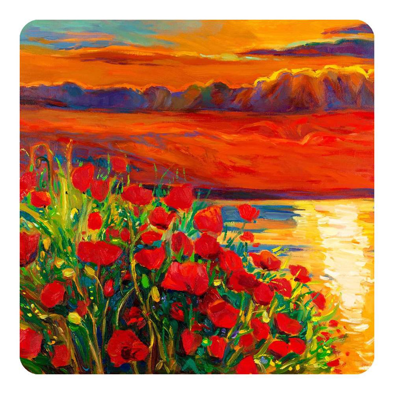 مگنت طرح نقاشی رنگ روغن مدل A571