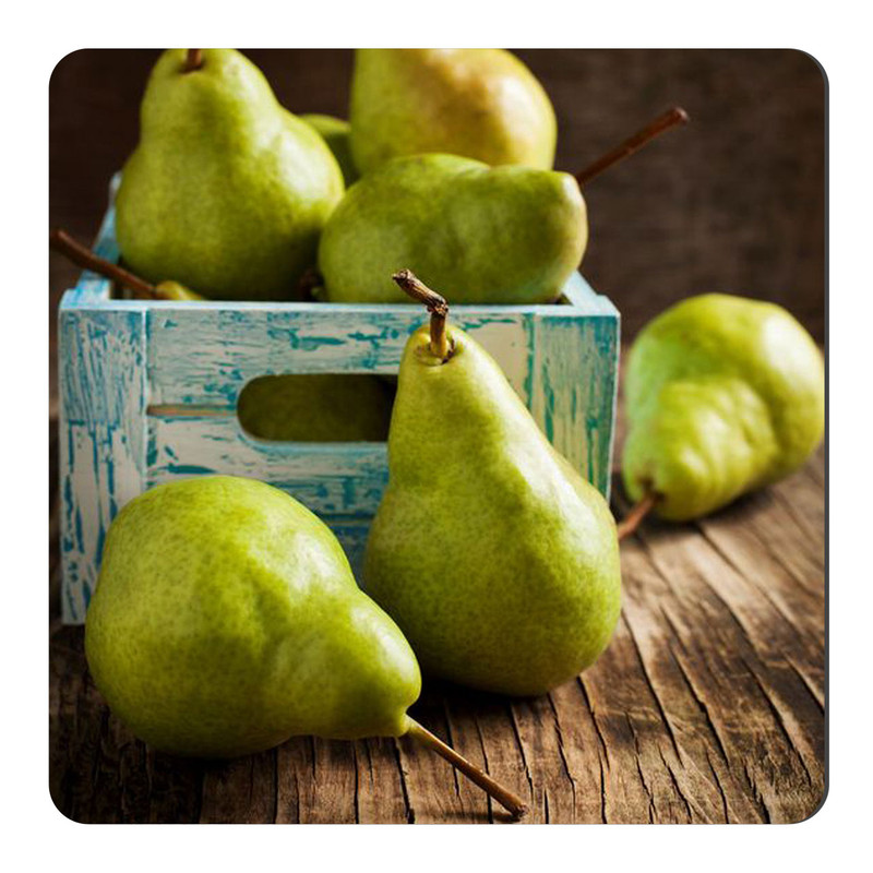 مگنت طرح گلابی ها و جعبه چوبی کد A574